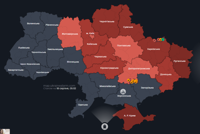 У Києві після оголошення тривоги пролунали вибухи