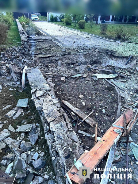 Атаки БпЛА на Київщину: поліція показала наслідки (фото)