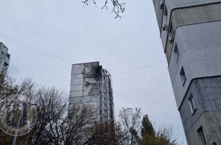 Нацгвардійці показали ворожий дрон, який збили з кулемета над Києвом