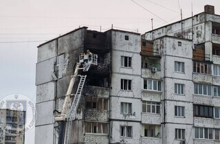 Нацгвардійці показали ворожий дрон, який збили з кулемета над Києвом